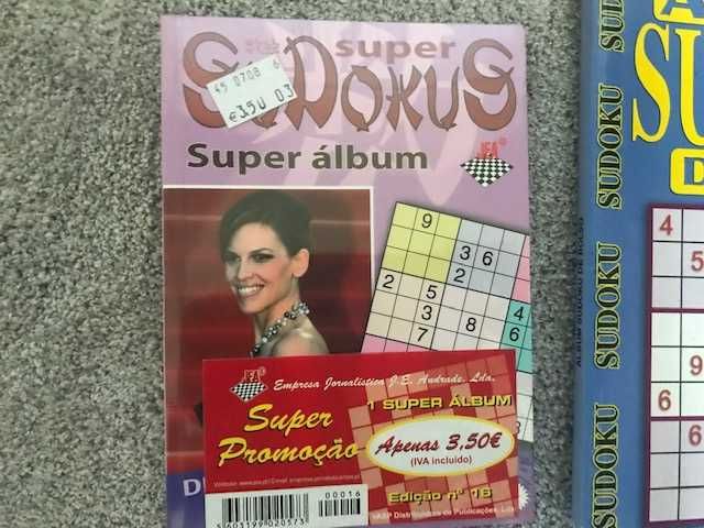 SUDOKU albuns dificuldade medio Edigrama