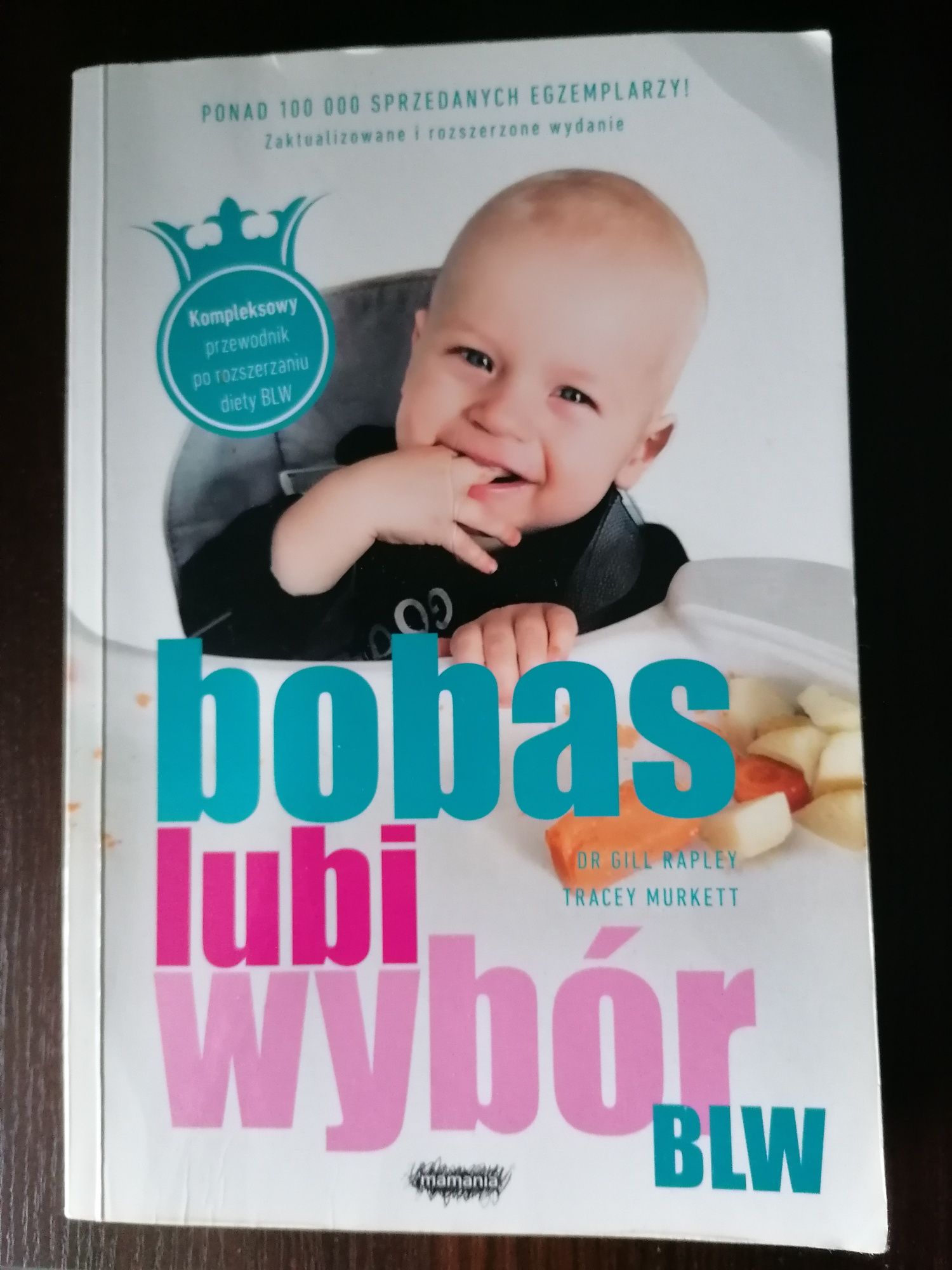 Książka Bobas Lubi Wybór BLW Rapley Murkett