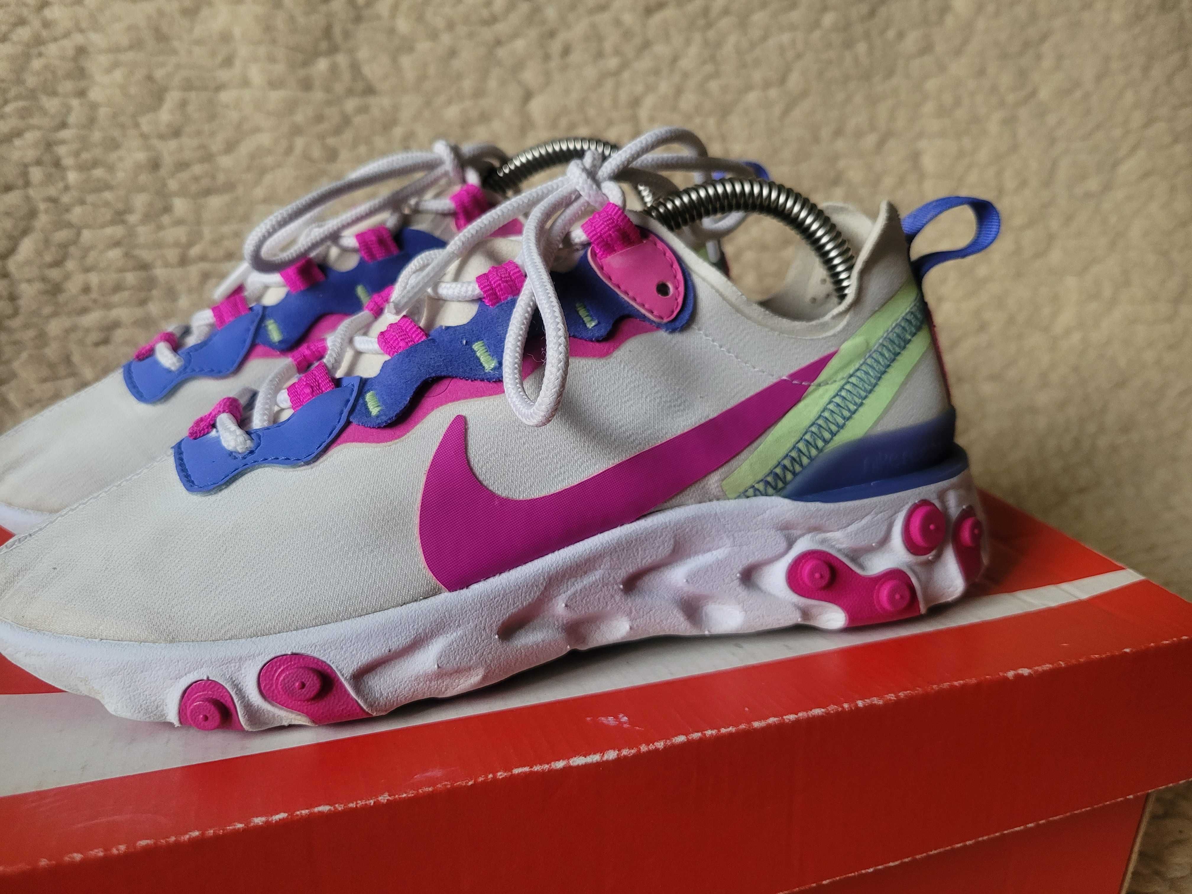 Ekstra lekkie buty trening / biegania Nike React Element 55 wkł.23 cm