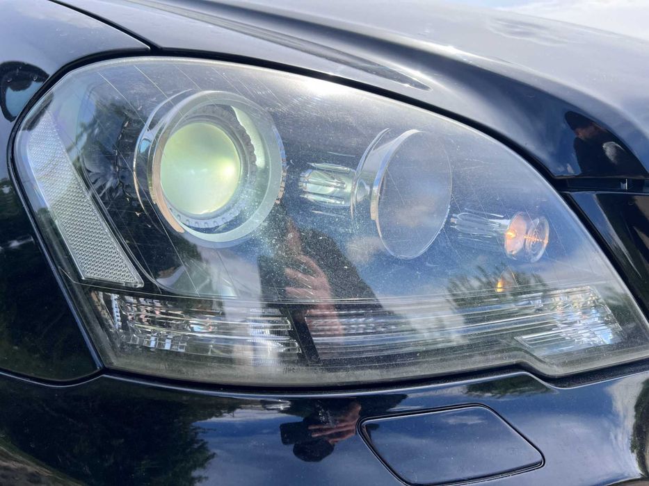 Фари Mercedes ML Black Editon ксенон W164 Рестайлинг. Мерседес фари