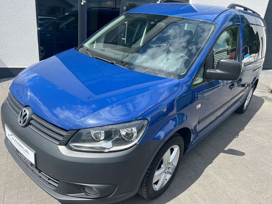 Volkswagen Caddy Maxi 1.6 TDI 105 KM. Długi Automatyczna Klimatyzacja SALON POLSKA