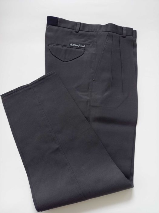 Szare męskie spodnie