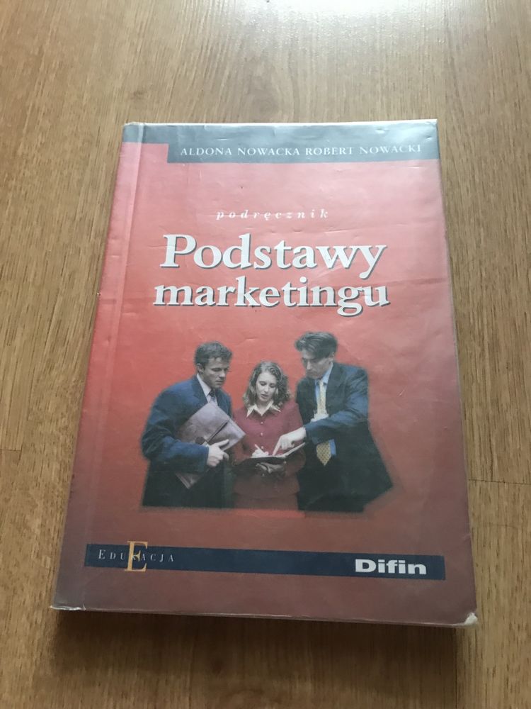 Podręcznik Podstawy Marketingu Diffin w okładce