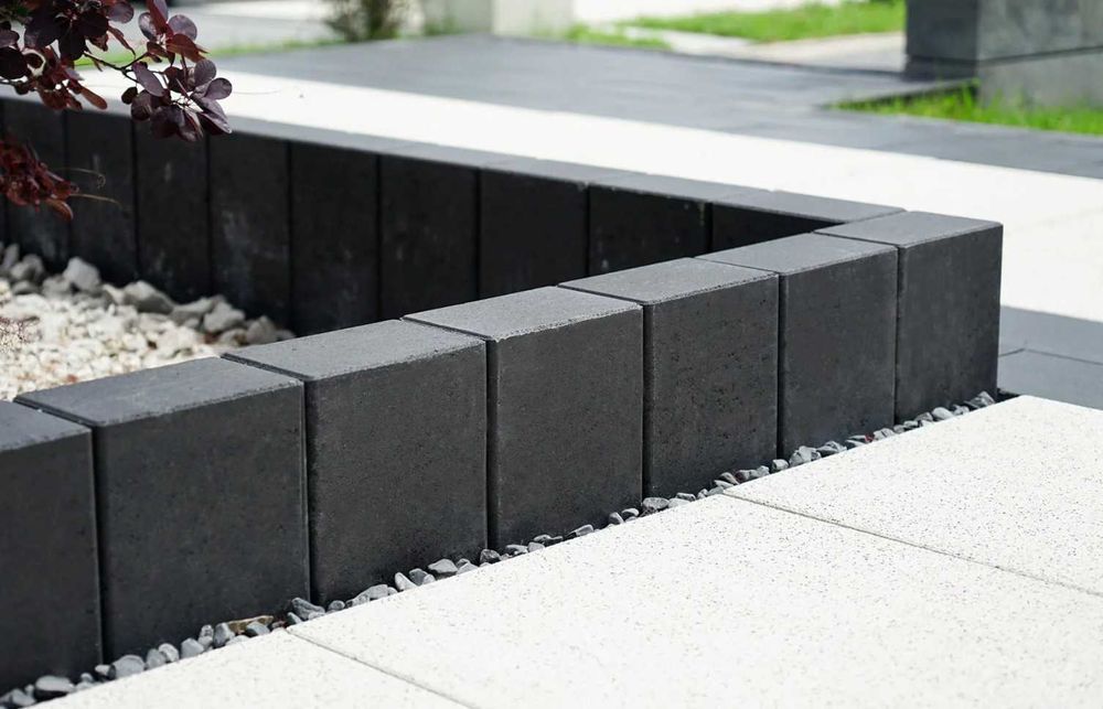 Palisada BRUK-BET NOVATOR GRAFIT 100cm (11,8x18,75x100) NOWA