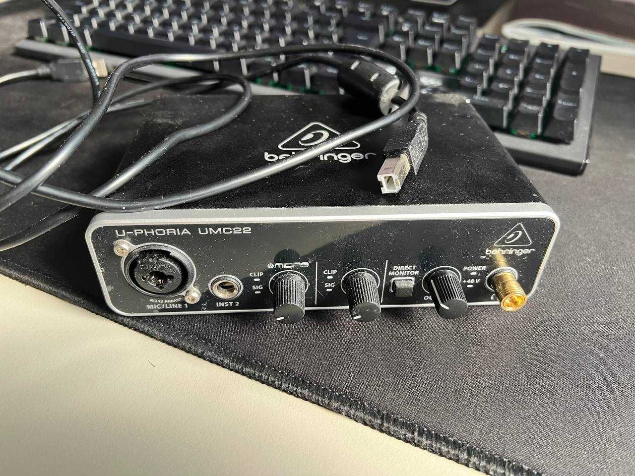 Behringer UMC 22 U-Phoria