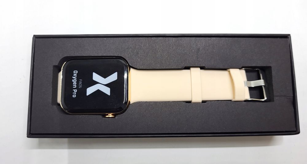 Smartwatch maxcom oxygen fw26 nowoczesny zegarek sportowy