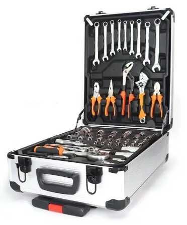 Набір автомобільних та домашніх інструментів 187шт у валізі на колесах