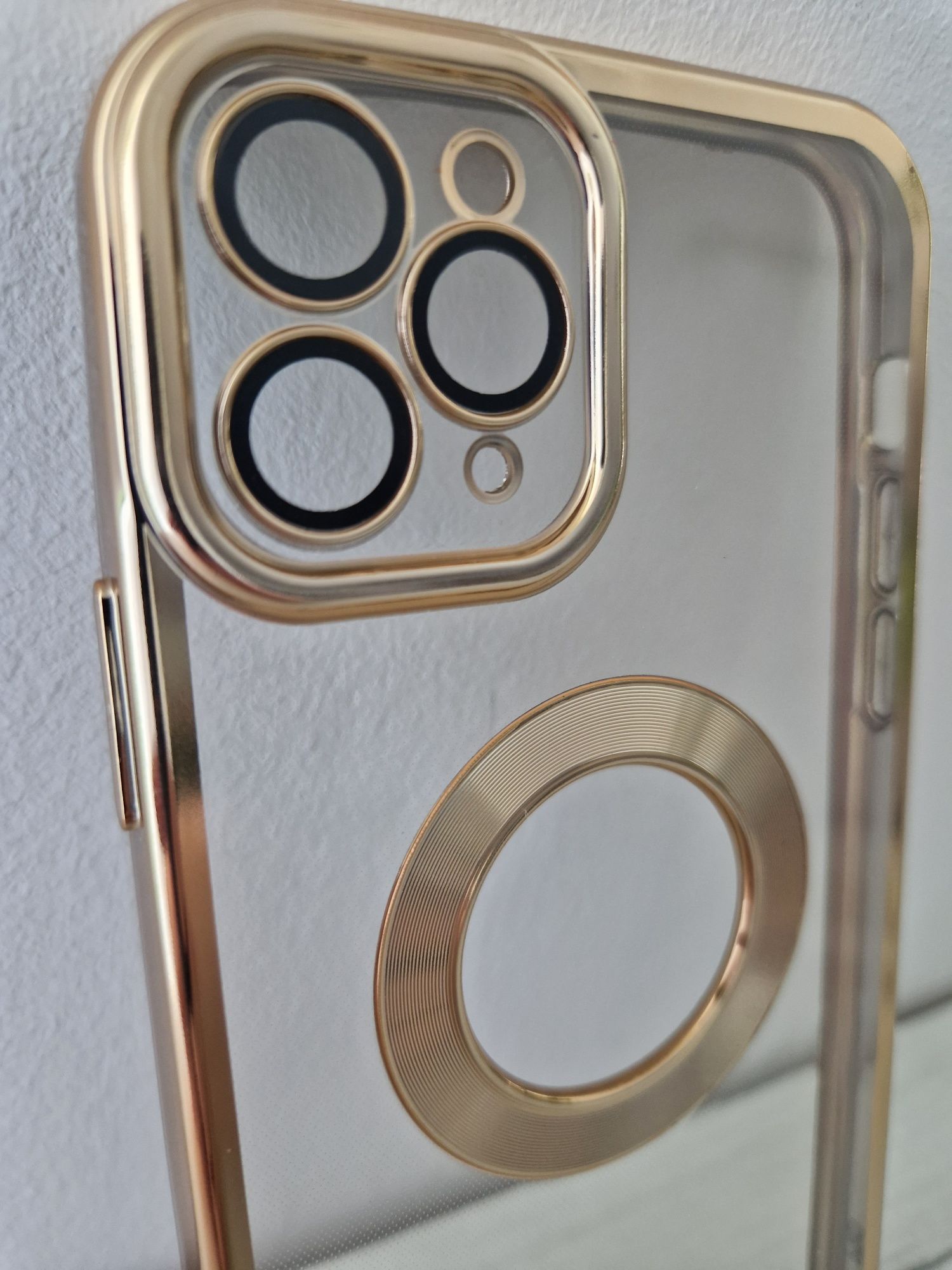 Beauty Clear Case do Iphone 11 Pro złoty