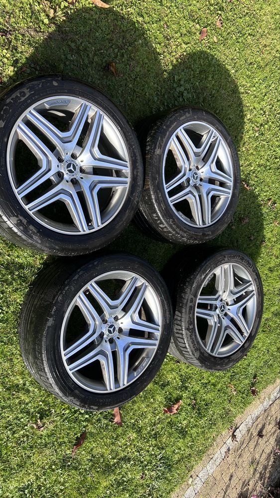 Kola komplet Mercedes OEM AMG X166 GLE/GLS  G-Wagen AMG BORBET 21-cali