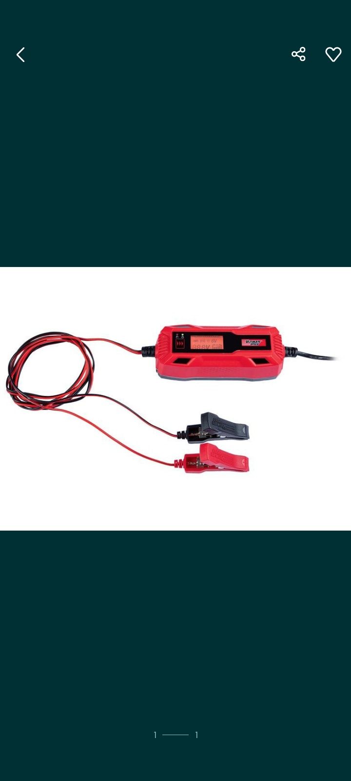 Prostownik elektroniczny z wyświetlaczem »ULGD 5.0 C1