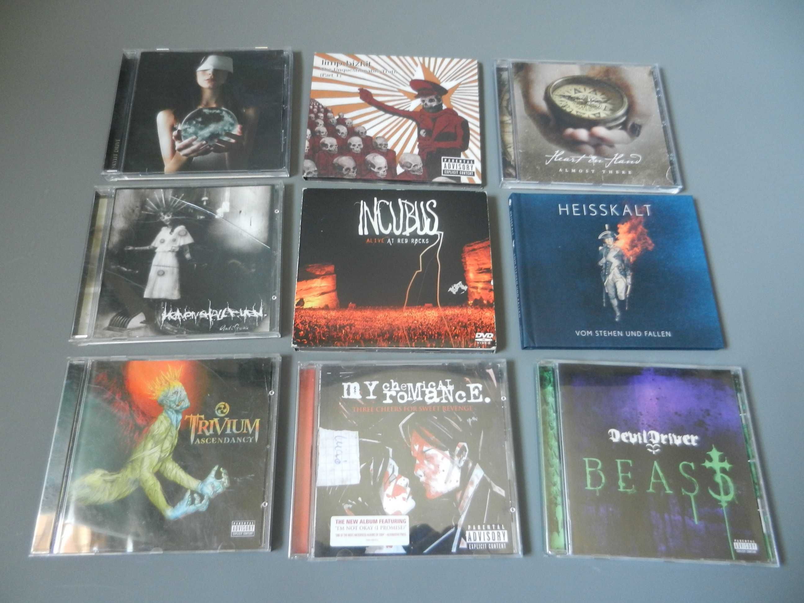 50 X CD Album , Metal, DEATH, HARDCORE + Case