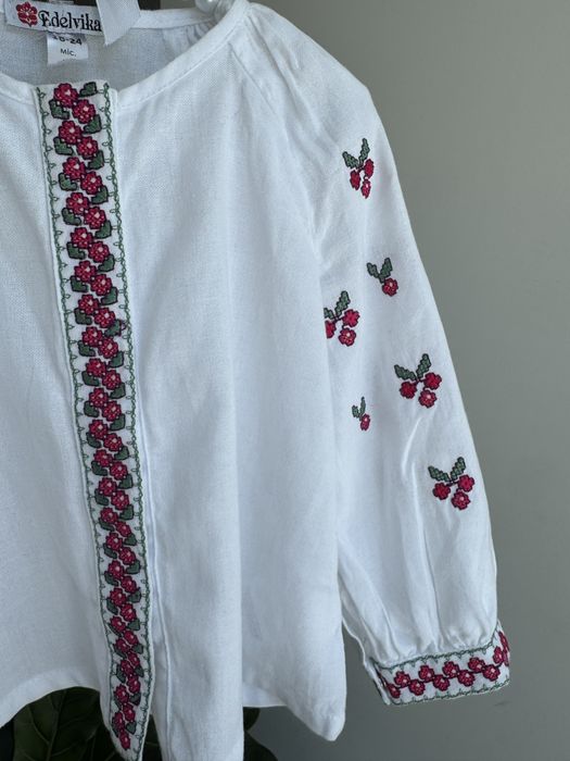 Вишита сорочка дитяча 86 розмір