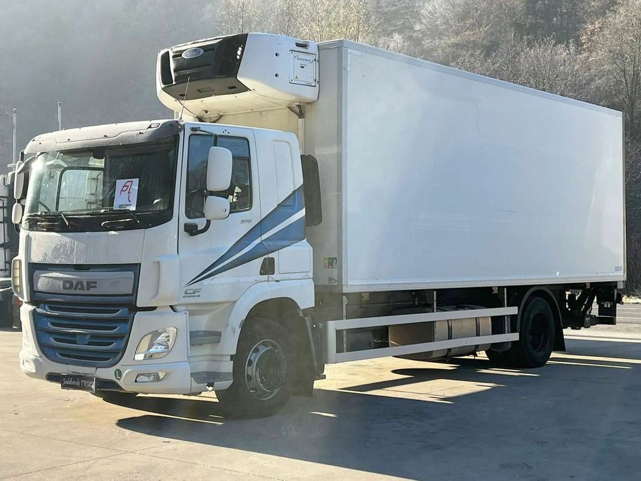 DAF CF 370 // 2017 Rok // 4x2 // Chłodnia Carrier Supra 1150 // Kabina Sypialna // Winda //