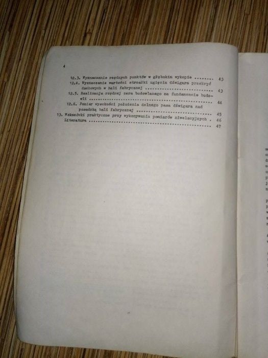 Niwelacja Geometryczna techniczna SKRYPT Henryk Bryś 1986