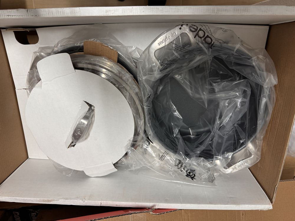 Набір посуду MADE IN Cookware ITALY Stainless Steel 7 Предметів