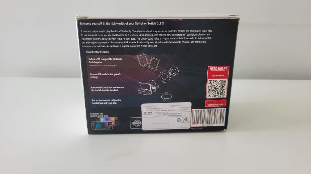 ORZLY Virtual Reality Headset para Nitendo Switch/Switch OLED