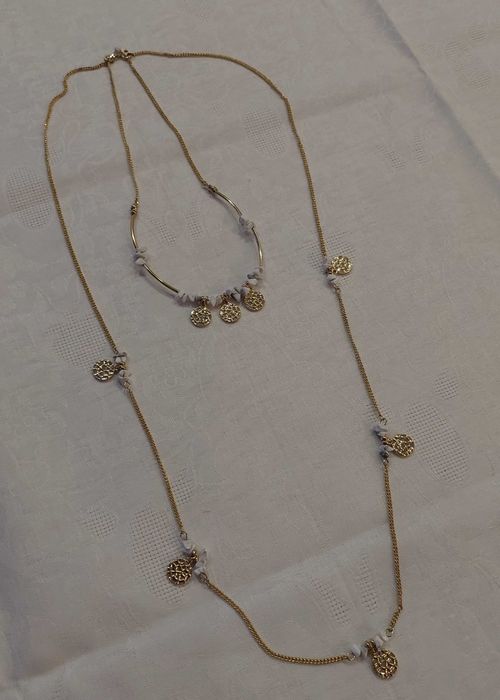 Naszyjnik złoty kolor