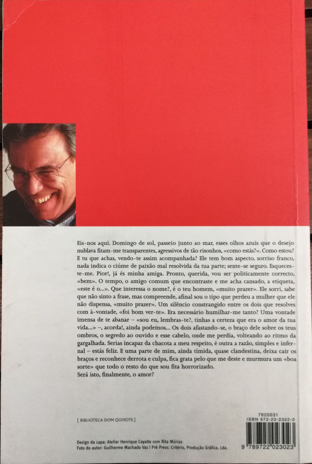 Livro "Estes Dificeis Amores", Júlio Machado Vaz