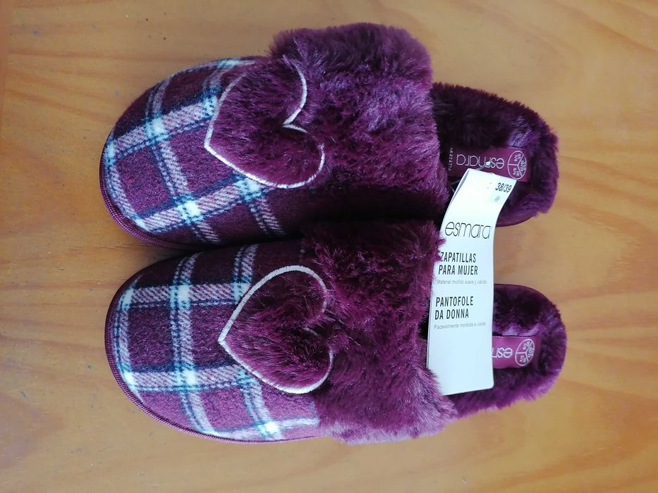 Chinelos senhora novos com etiqueta tam 38/39