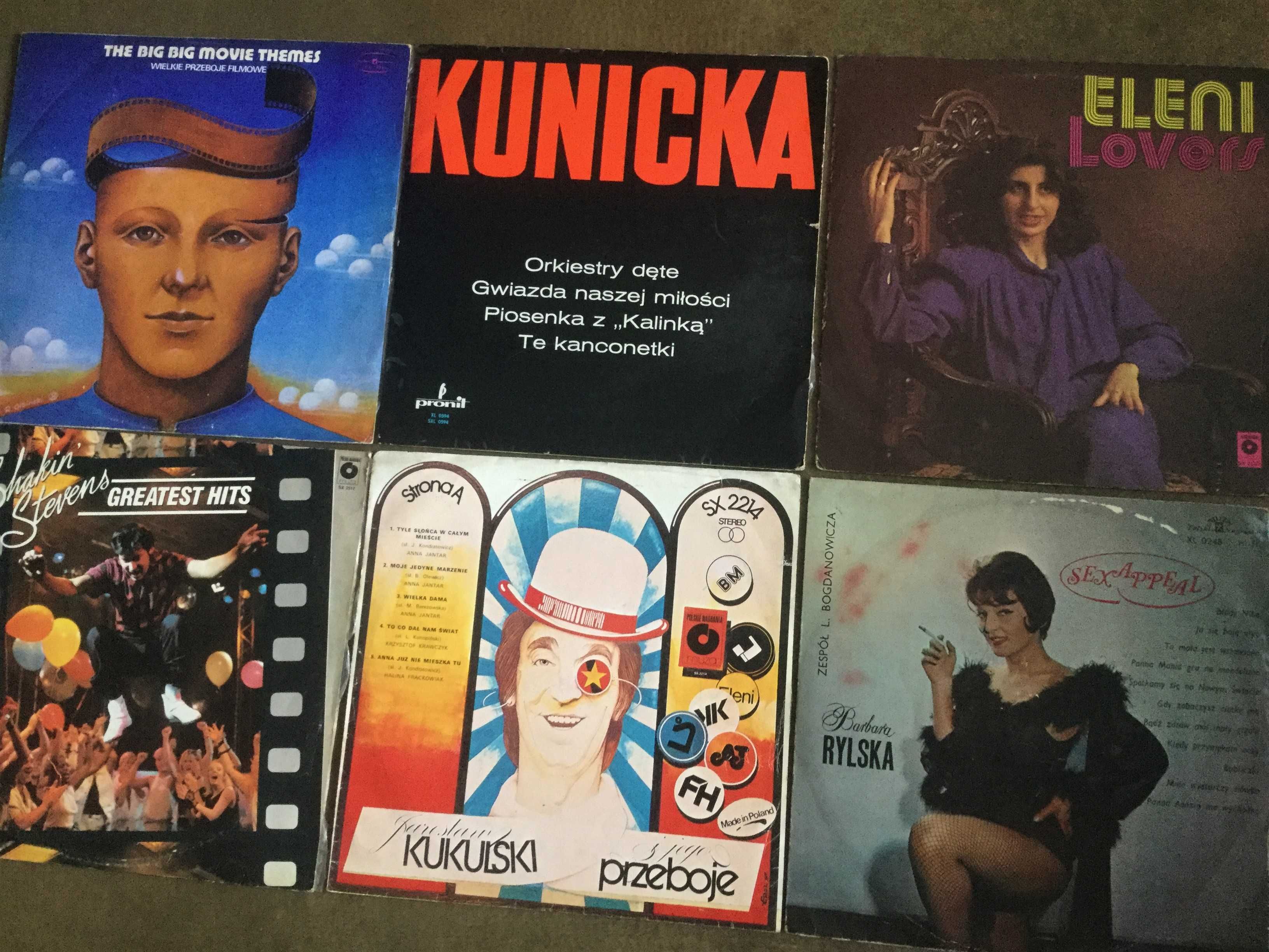 Shakin Stevens, Muzyka Filmowa, Kukulski, Eleni, Kunicka - Zestaw 6LP