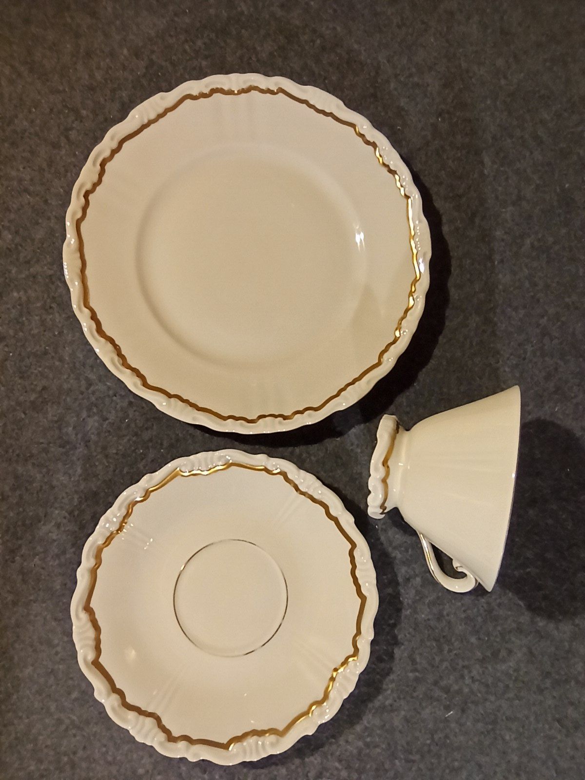 Porcelana Śląska SORAU TRIO Żary Carstens Piękne