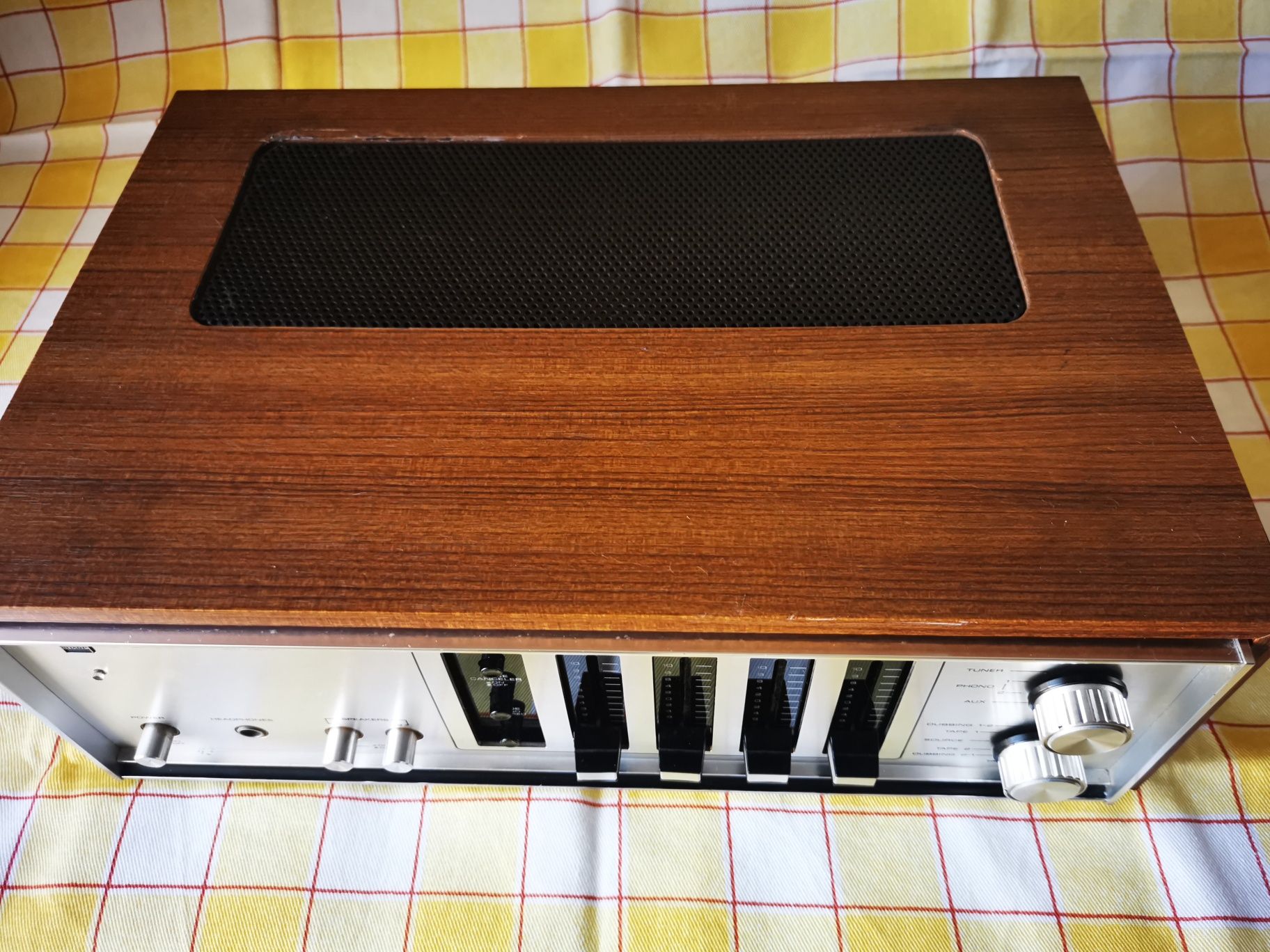 Conjunto Sharp Amplificador/Tuner vintage