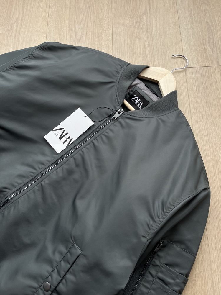 Бомбер Zara (M) Puffer MA-1 Bomber Оригінал Куртка Ветровка