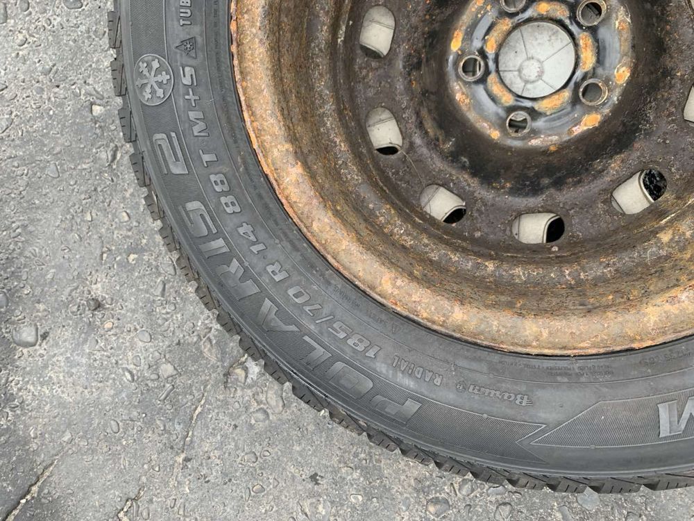 Шини 185/70 R14 Barum  зима  2022 рік 7 мм
