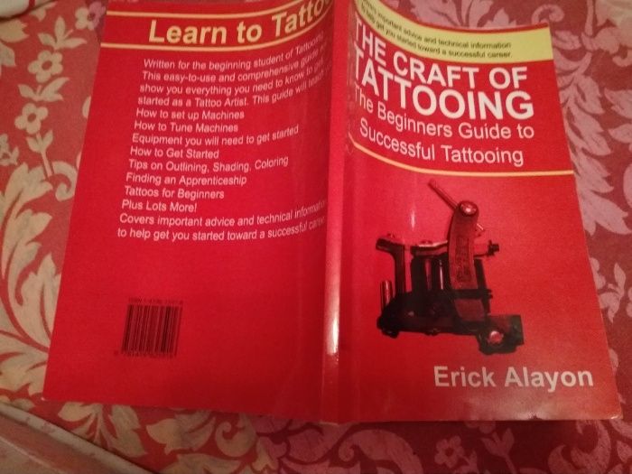 книга английский язык erick alayon The Craft of Tattooing Эрик Алаион