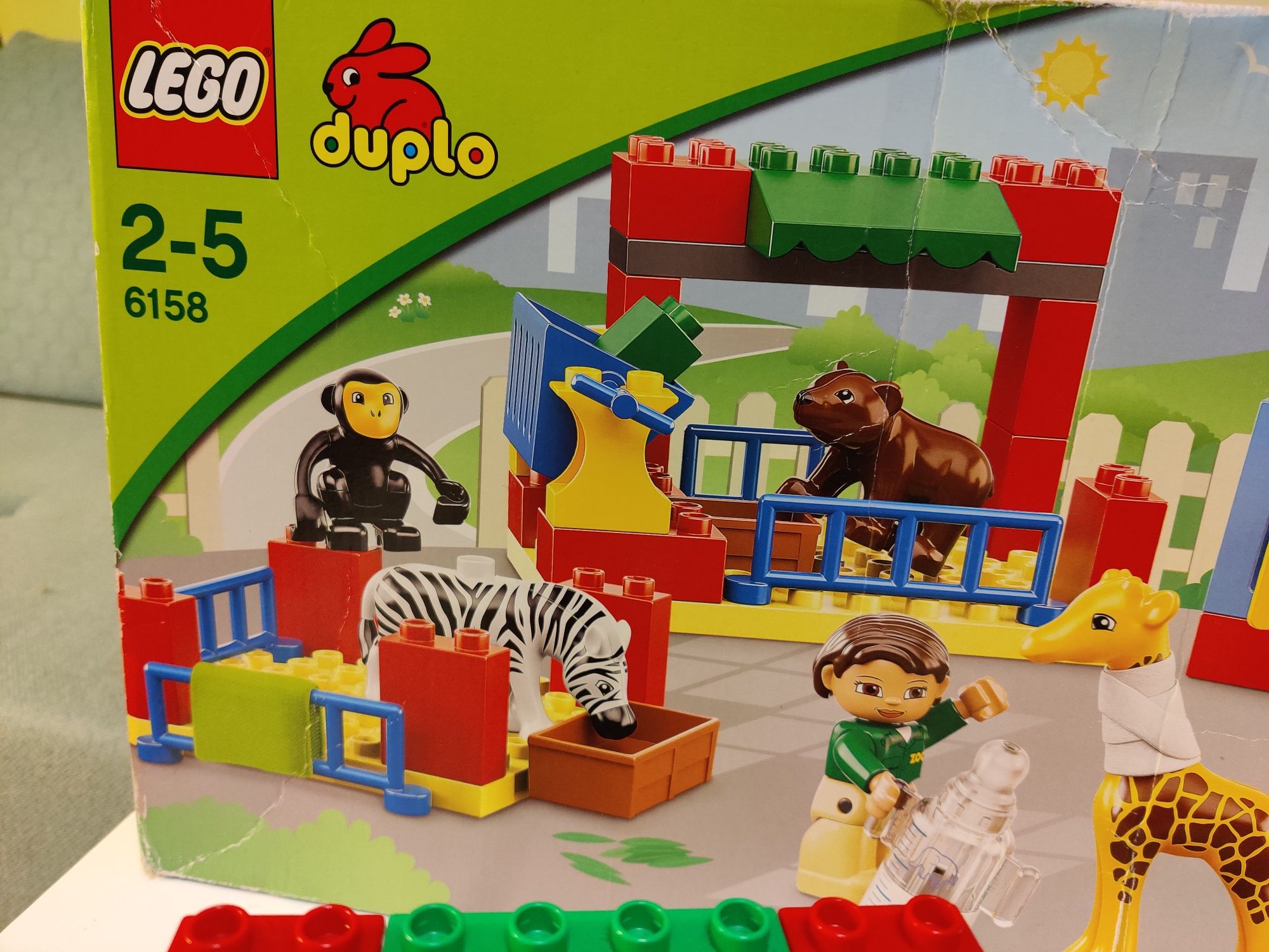 LEGO Duplo Szpital dla zwierząt 6158 z pudełkiem