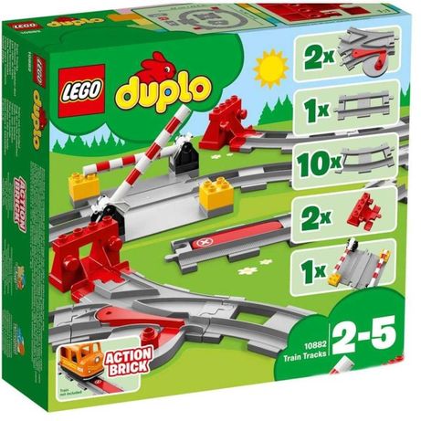 Lego Duplo 10882 Железнодорожные пути. В наличии