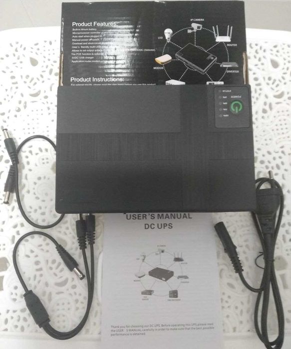 Мини-портативный ИБП павербанк для вашего интернета