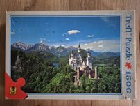 Puzzle Trefl Zamek Neuschwanstein 1500 elementów.