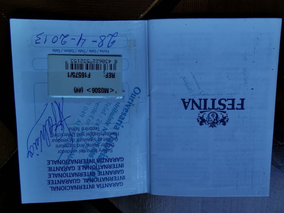 Relógio festina edição limitada