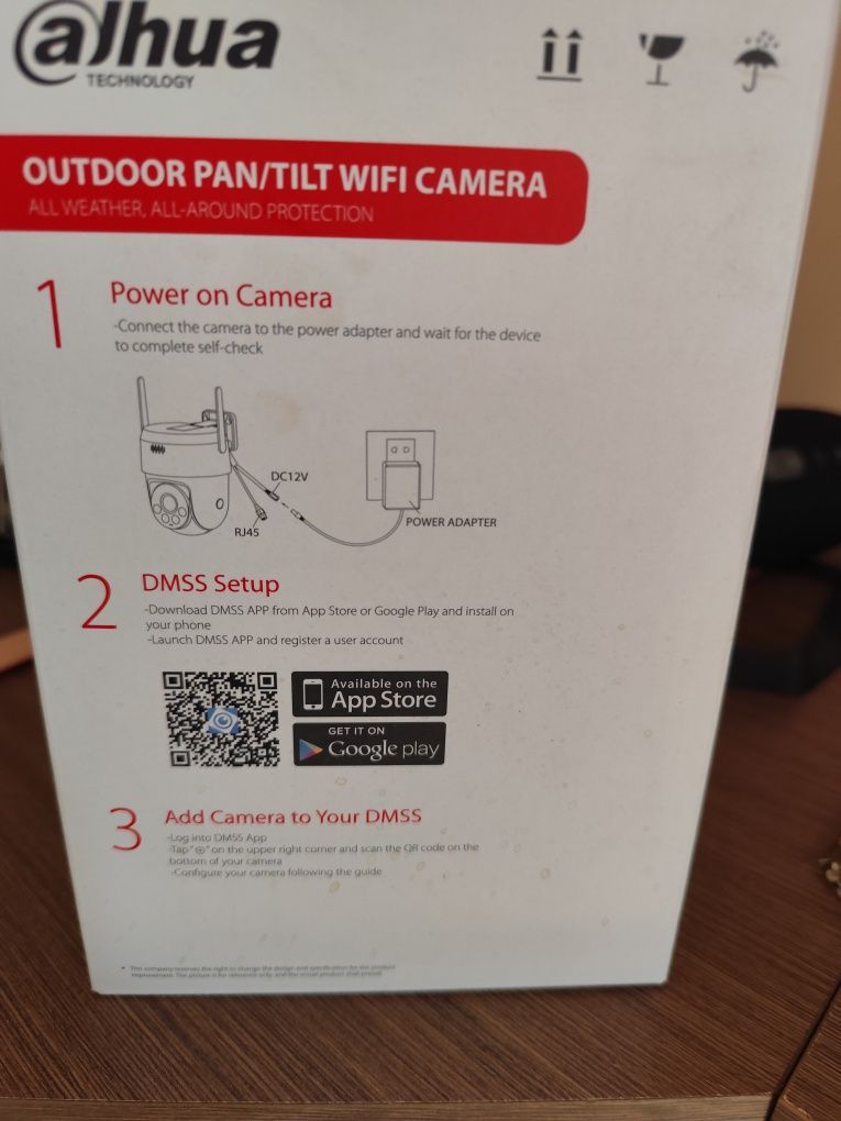 Kamera szybkoobrotowa Dahua P5AE-PV Picco Wi-Fi
