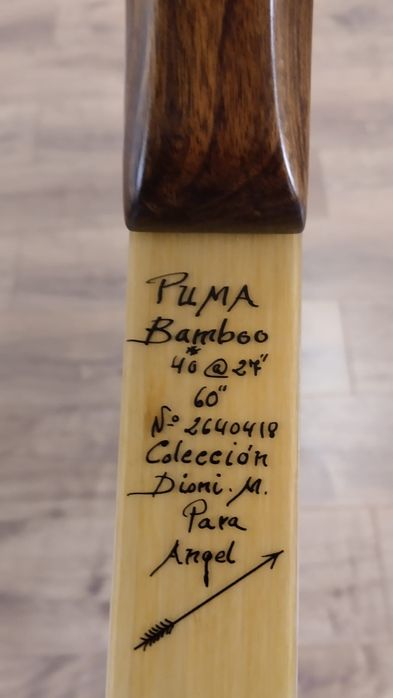 Arco recurvo Diomar(PUMA) 40#