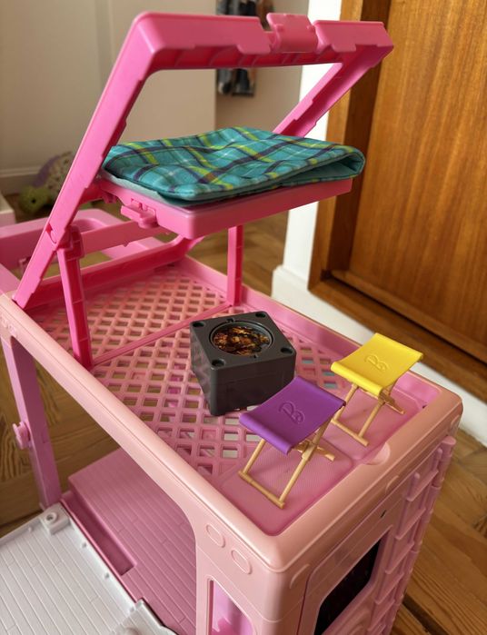 Autocaravana da Barbie 3 em 1 – Brinquedo Infantil