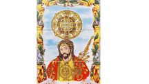 AZULEJOS Imagem do Senhos Santo Cristo dos Açores Painéis Sr. Gravura