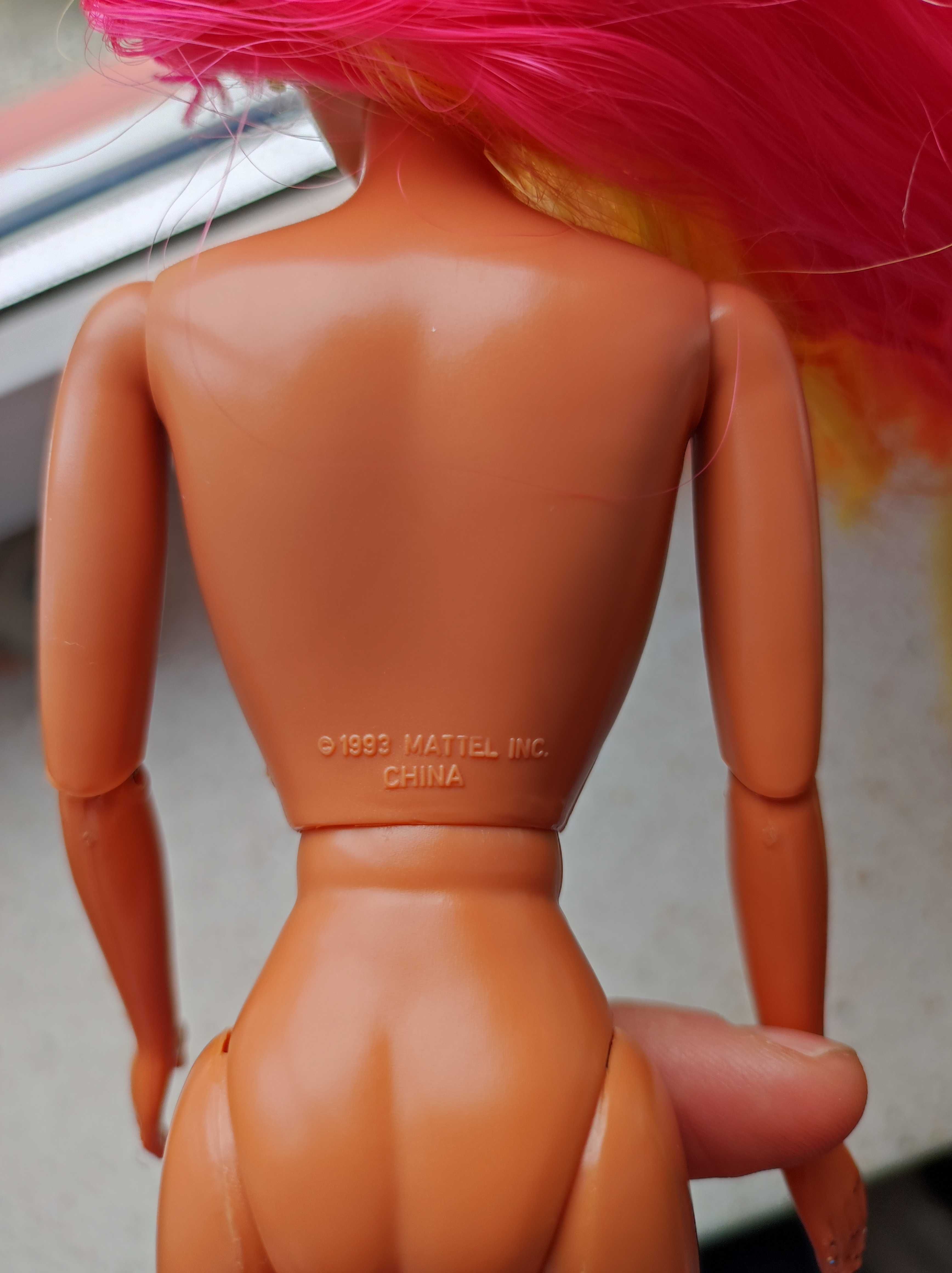 Lalka Barbie 1976 głowa 1993 ciało