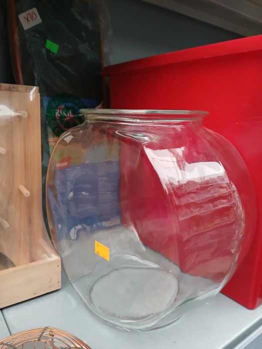 Akwarium  dla rybki okrągłe