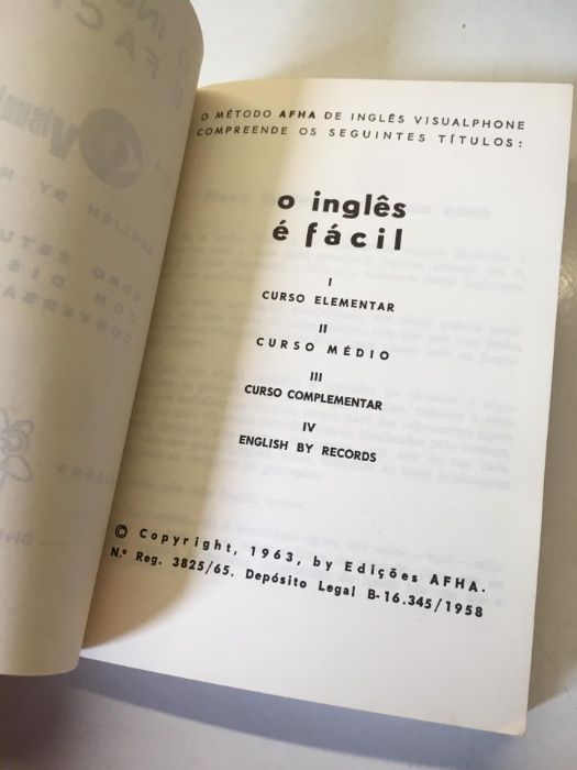 Livro - O Inglês é Fácil