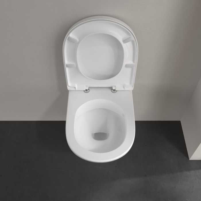 Villeroy&Boch O.Novo Miska muszla wisząca WC z deską biała 5688HR01