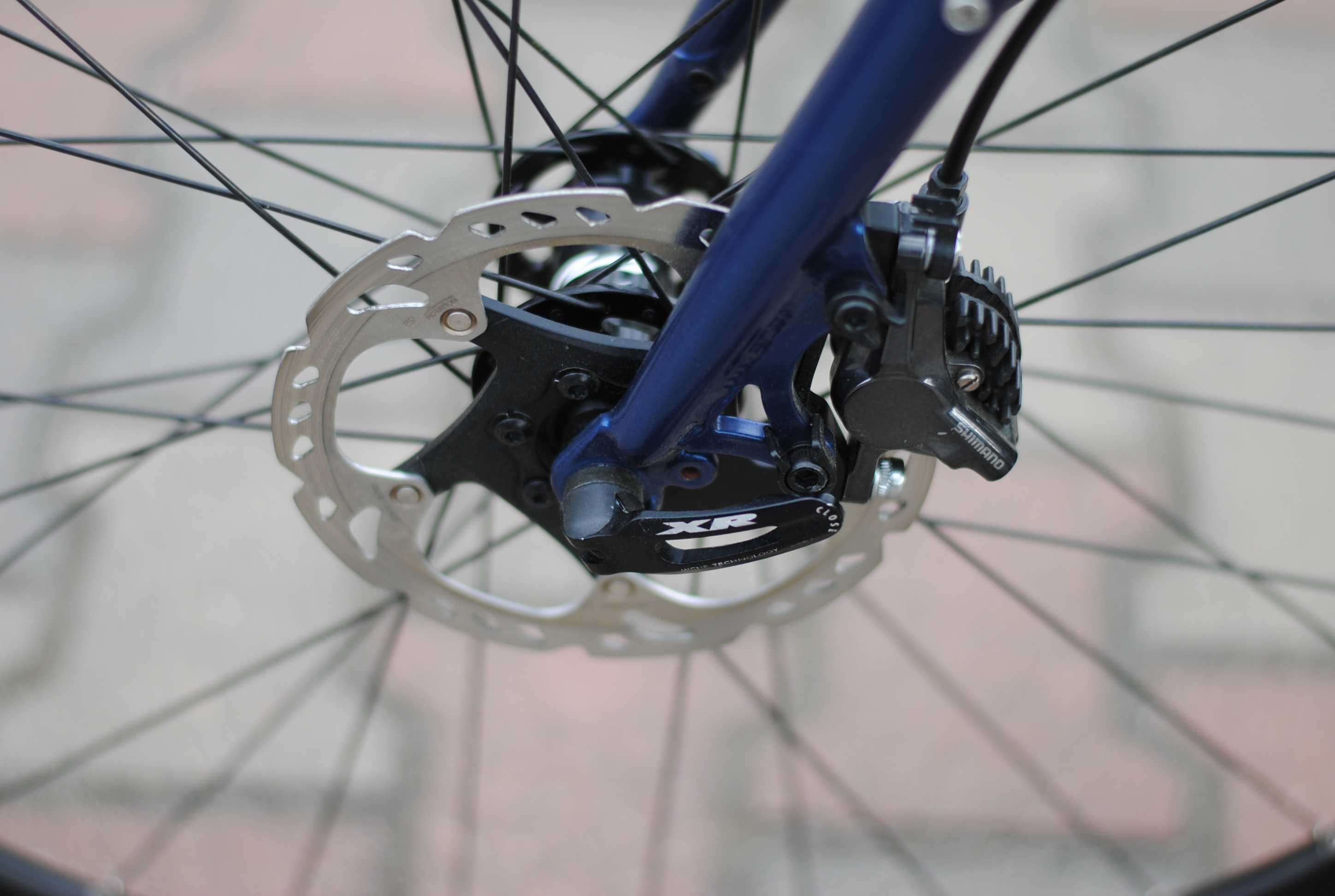 Rower typu gravel osprzęt shimano 105, koła 28, zobacz