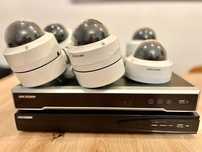Zestaw monitoringu Hikvision 8 kamer + 2 rejestratory