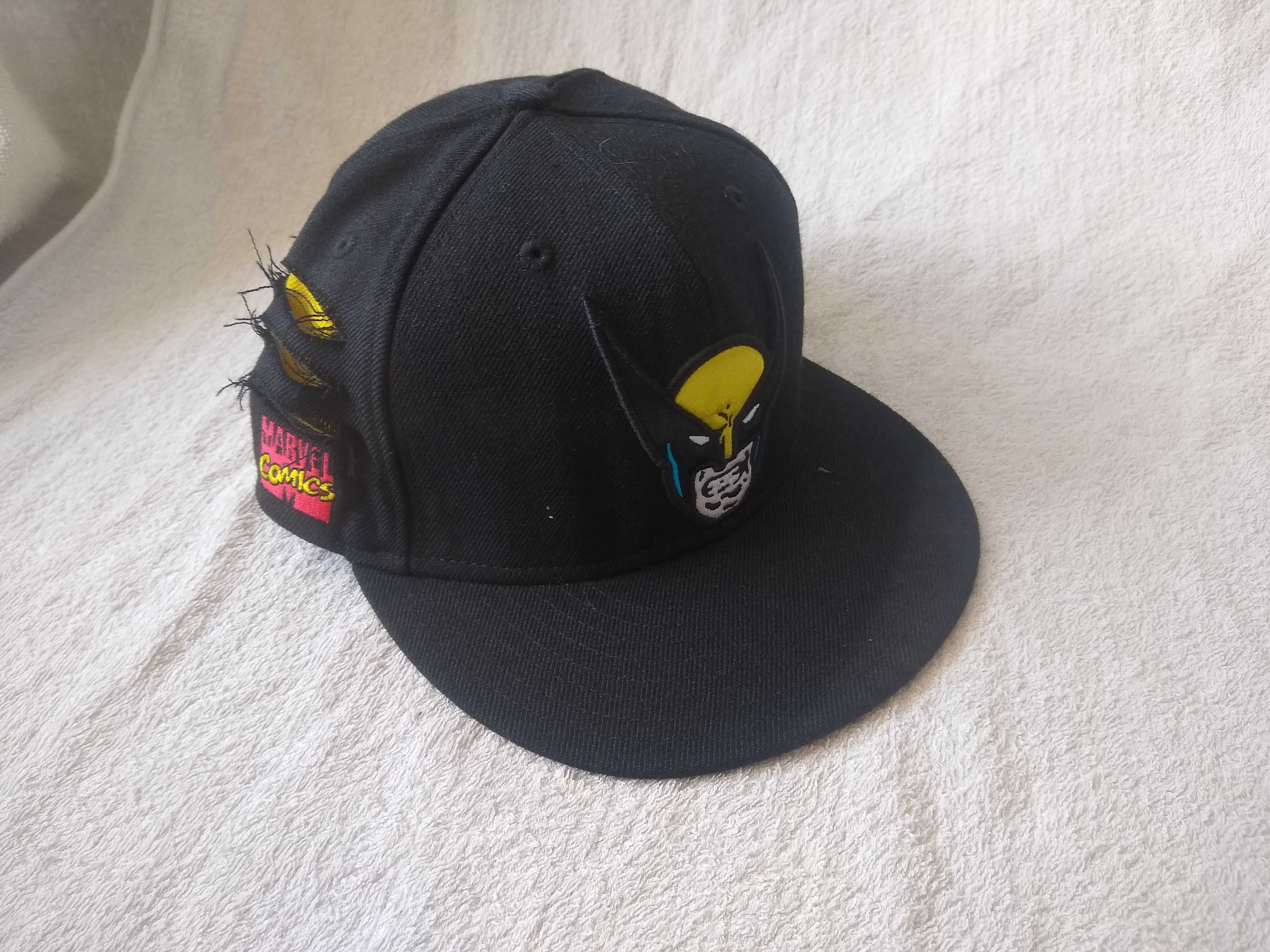 Czarna czapka z daszkiem New Era Wolverine Marvel