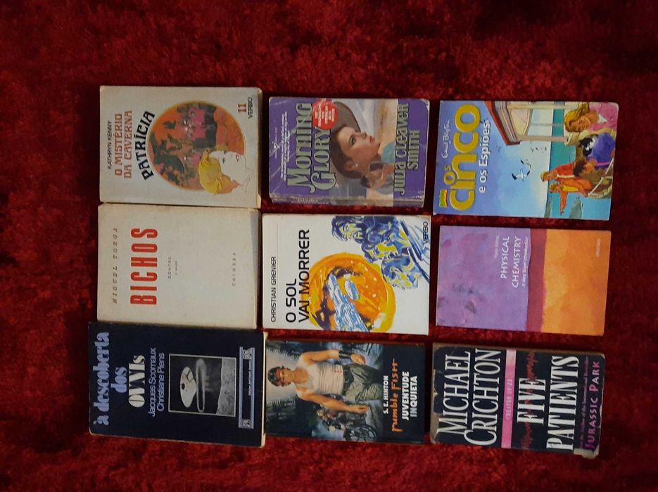 3 Livros a escolher por 5 euros