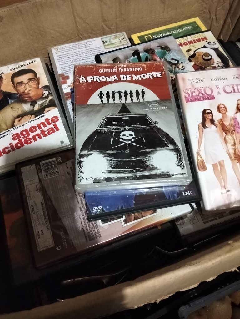 Cassetes, DVD antigos