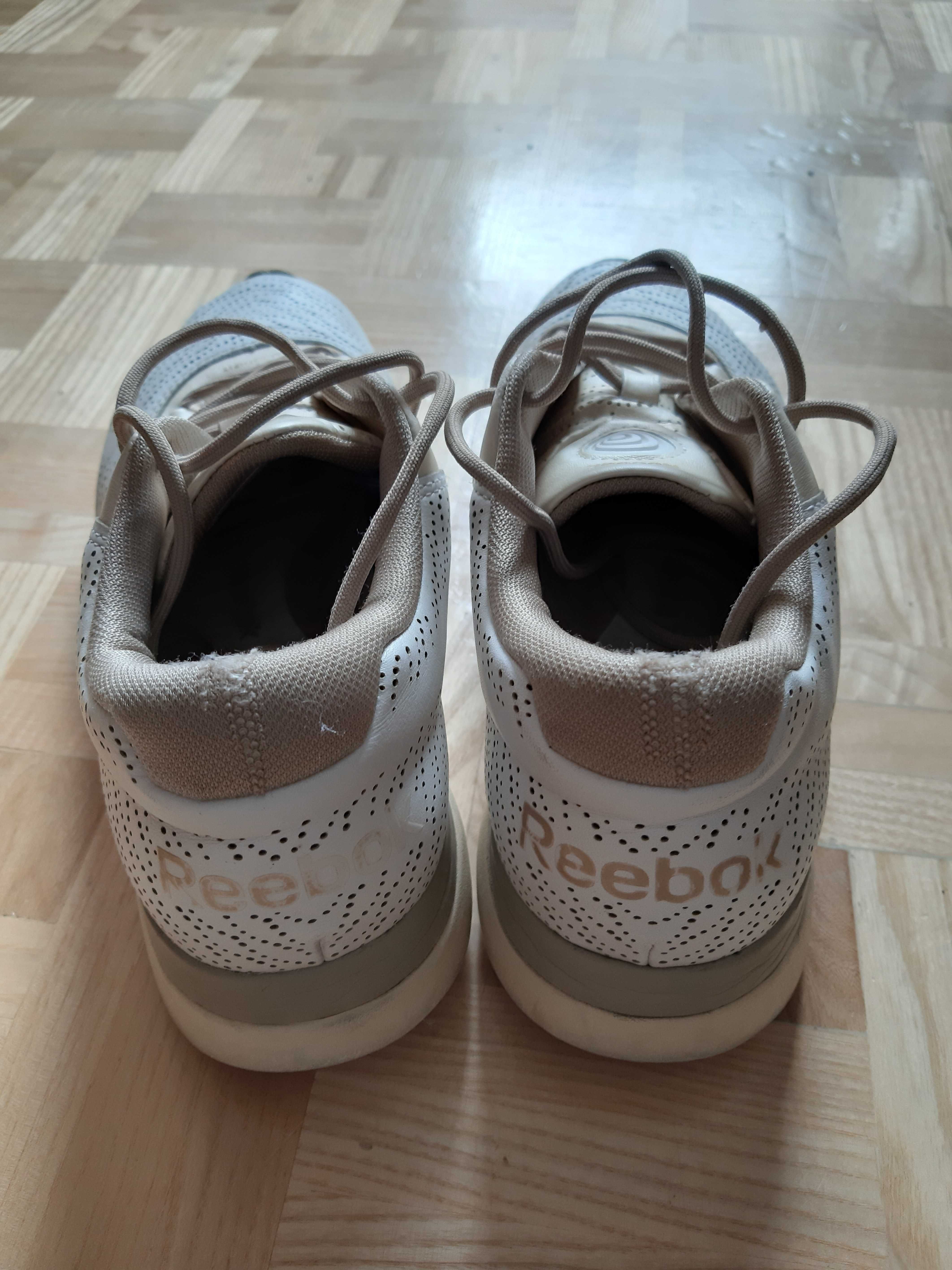 Buty Reebok easytone, sportowe, złote