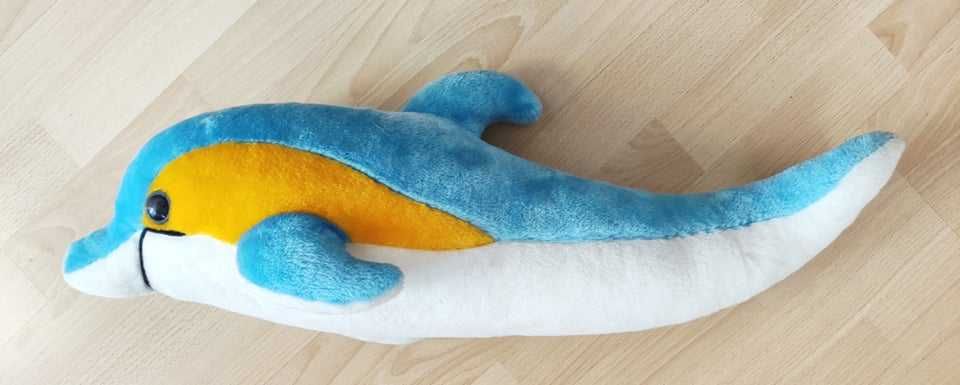 Duży 63 cm pluszak delfin - zabawka przytulanka