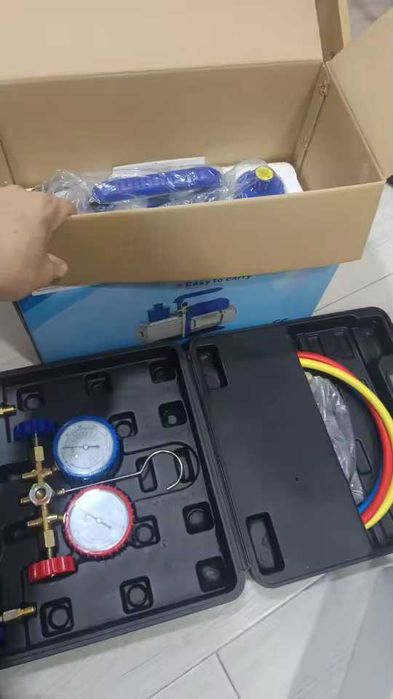 Pompa próżniowa 100L/min 1-stopniowe zestaw do układów klimatyzacji